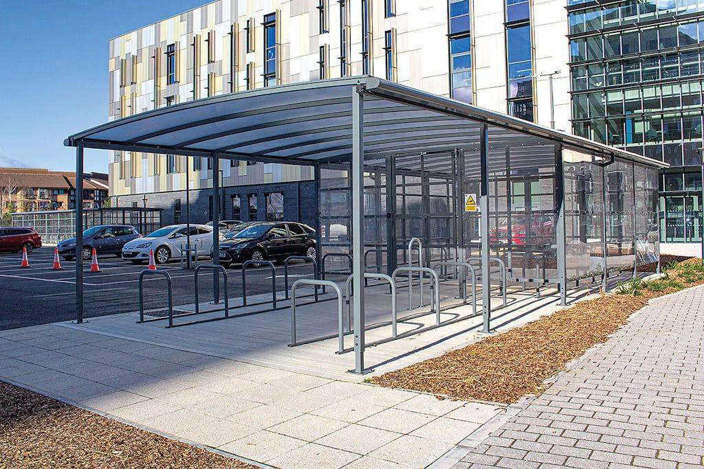 Lansdowne Cycle Compound - Cycle Compound/ Waiting Shelter