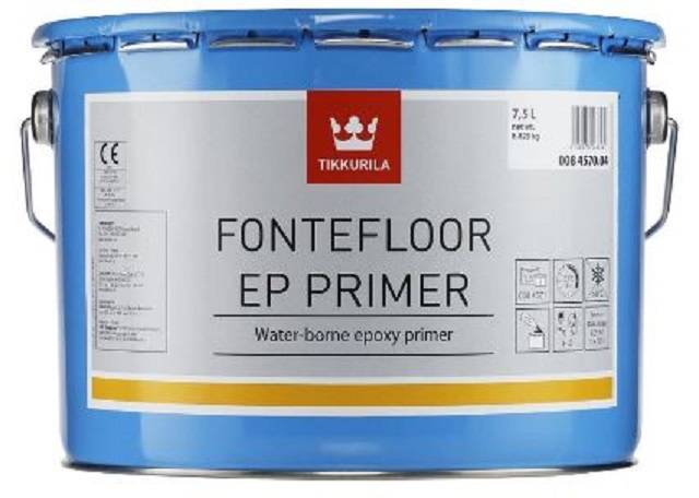 Fontefloor EP Primer - two-component water-borne epoxy primer