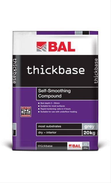 Thickbase - Self-smoothing compound