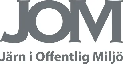 JOM / Järn i offentlig miljö logotyp