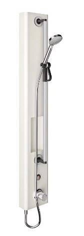 CONTI+ CONGENIAL Shower Panel AVW, With Thermostatic Mixing, Hygienic Flushing, Without TD