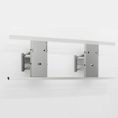 Height adjustable kitchen wall cupboard lifting frames