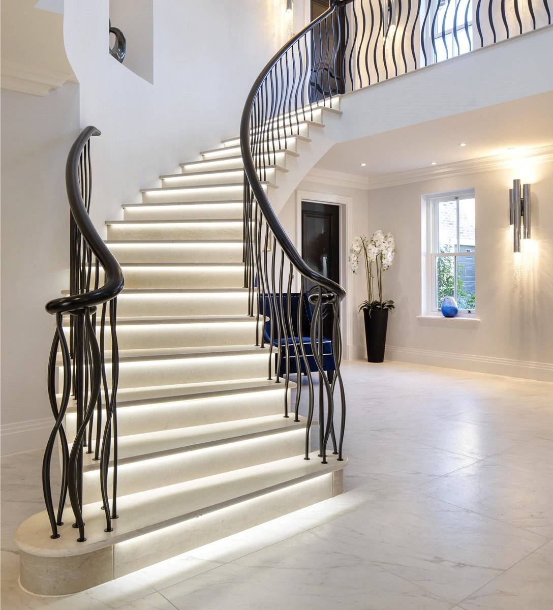 Stone Staircase - Tread & Riser - Limestone Stair Treads and Risers