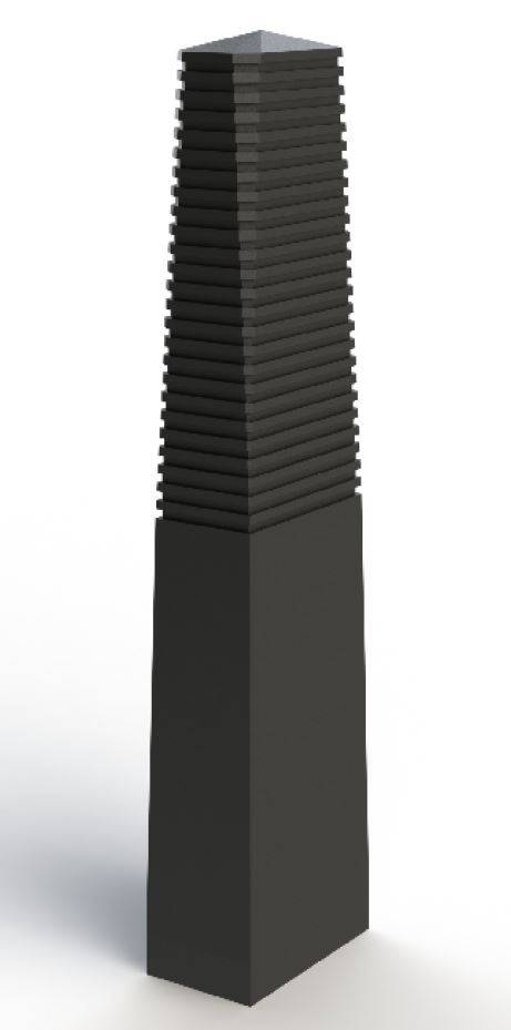 ASF 110 Recycled Cast Iron Bollard