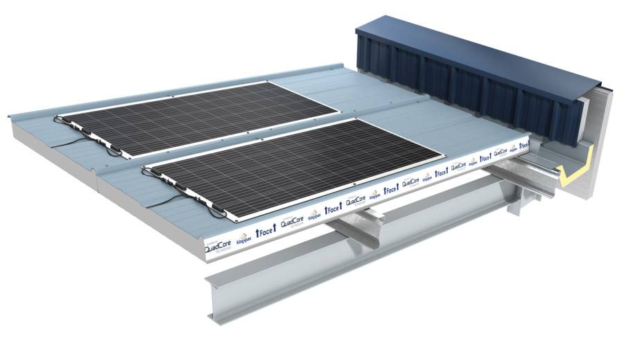 QuadCore PowerPanel Pitched Roof Panel
