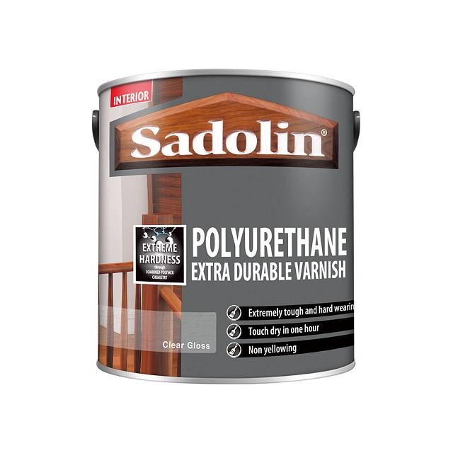 Crown Trade Sadolin Polyurethane Extra Durable Varnish