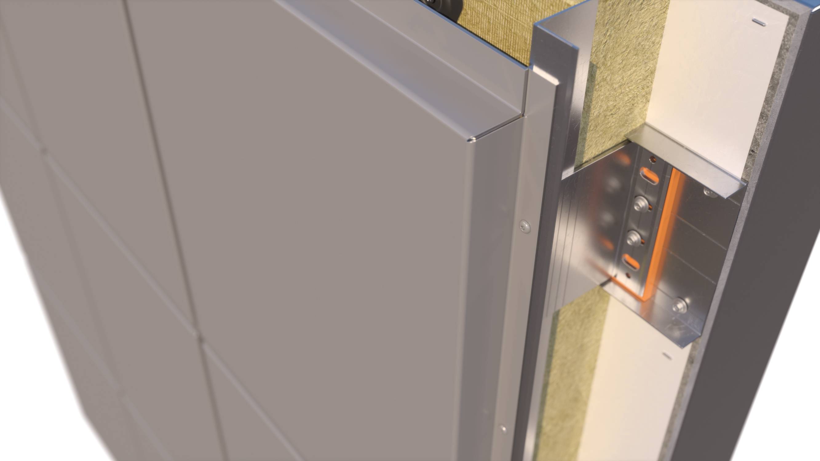 Luxe Clad A1® DFC - Discreet Fix Cassette Cladding System - Rainscreen Cladding