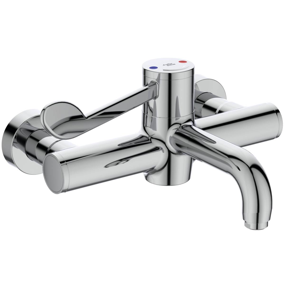 Markwik 21+ - Panel Mounted Thermostatic Basin Mixer Tap with Sequential Lever
