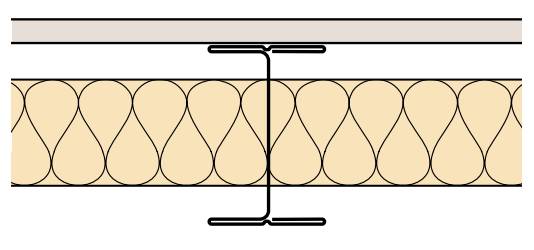 Siniat Independent Lining system IWL 002 (IS50R)