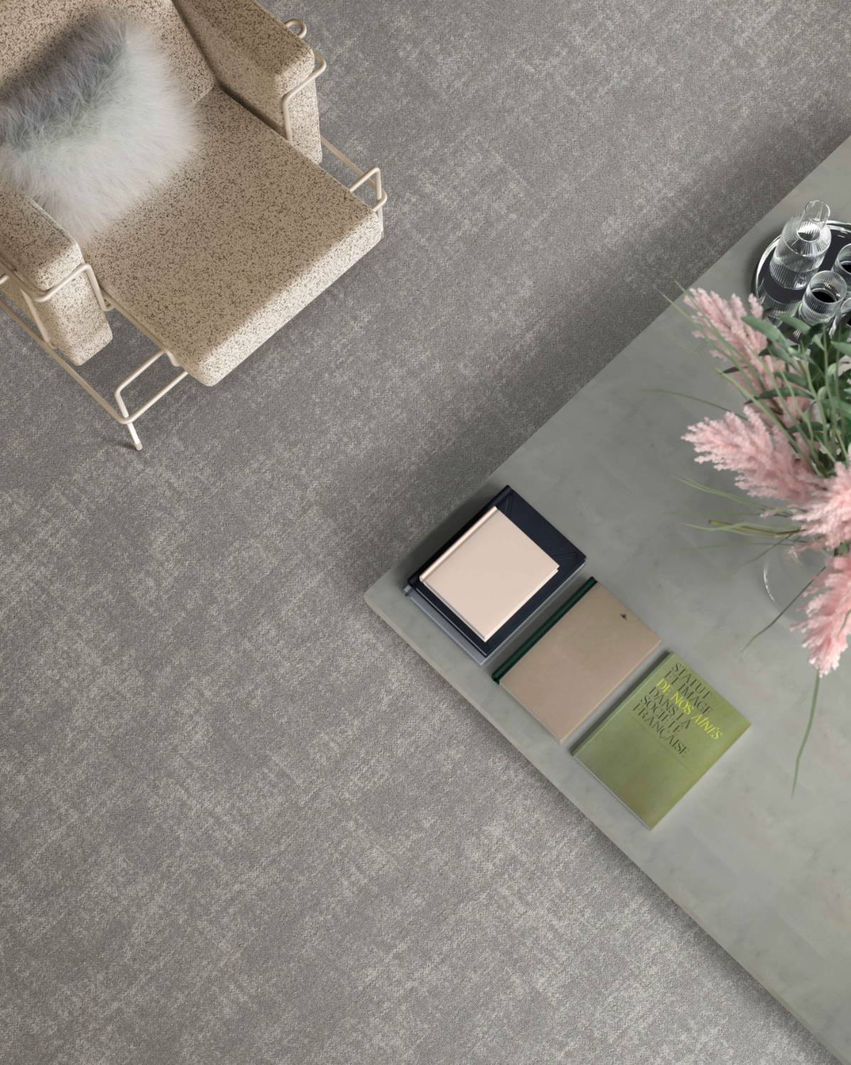 Floor Architecture III Collection: Fragment Ecoworx S® Carpet Tile 5T579