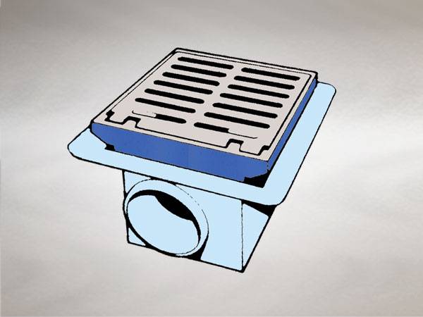 High capacity gully assemblies, trapped