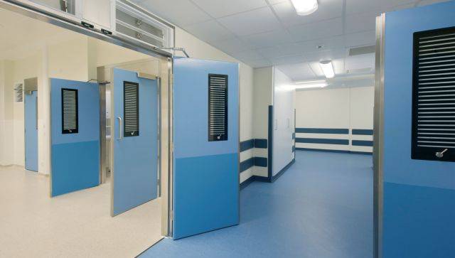 Hygienic Hinged GRP Doors - Single leaf (SS frame)