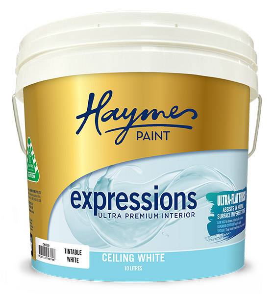 Ultra Premium Expressions Ceiling White | Haymes Paint | NBS Source