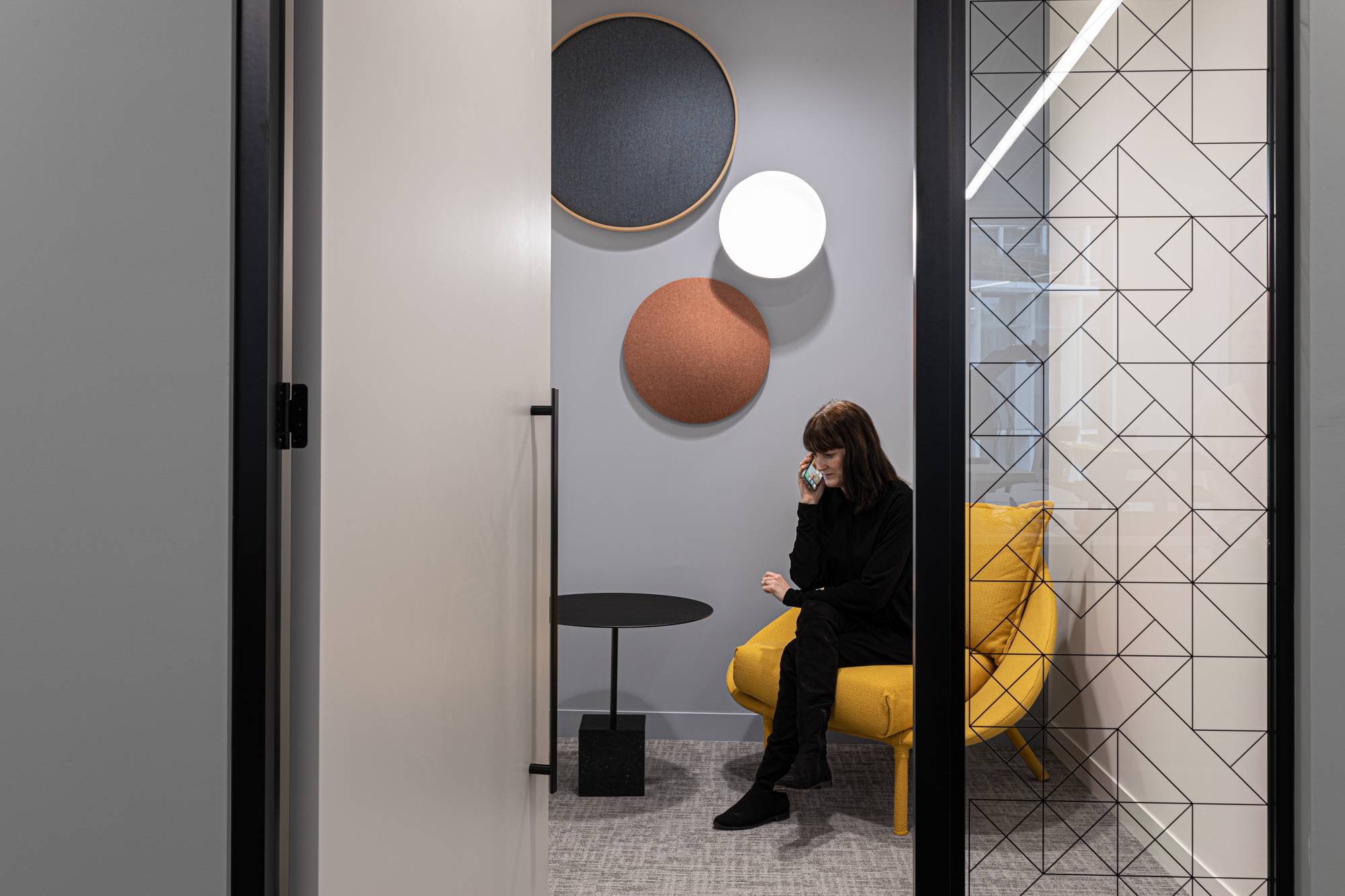 54 mm Thick Timber Door In Microflush Frame - Wood Doorsets