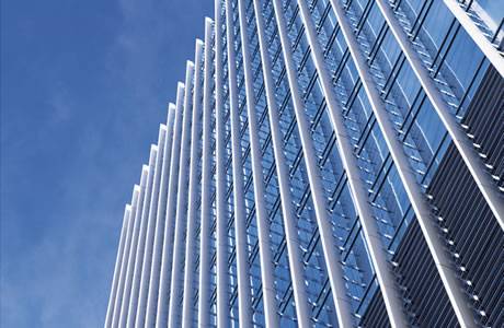 CS Airfoil® Fixed Solar Shading - Brise-soleil