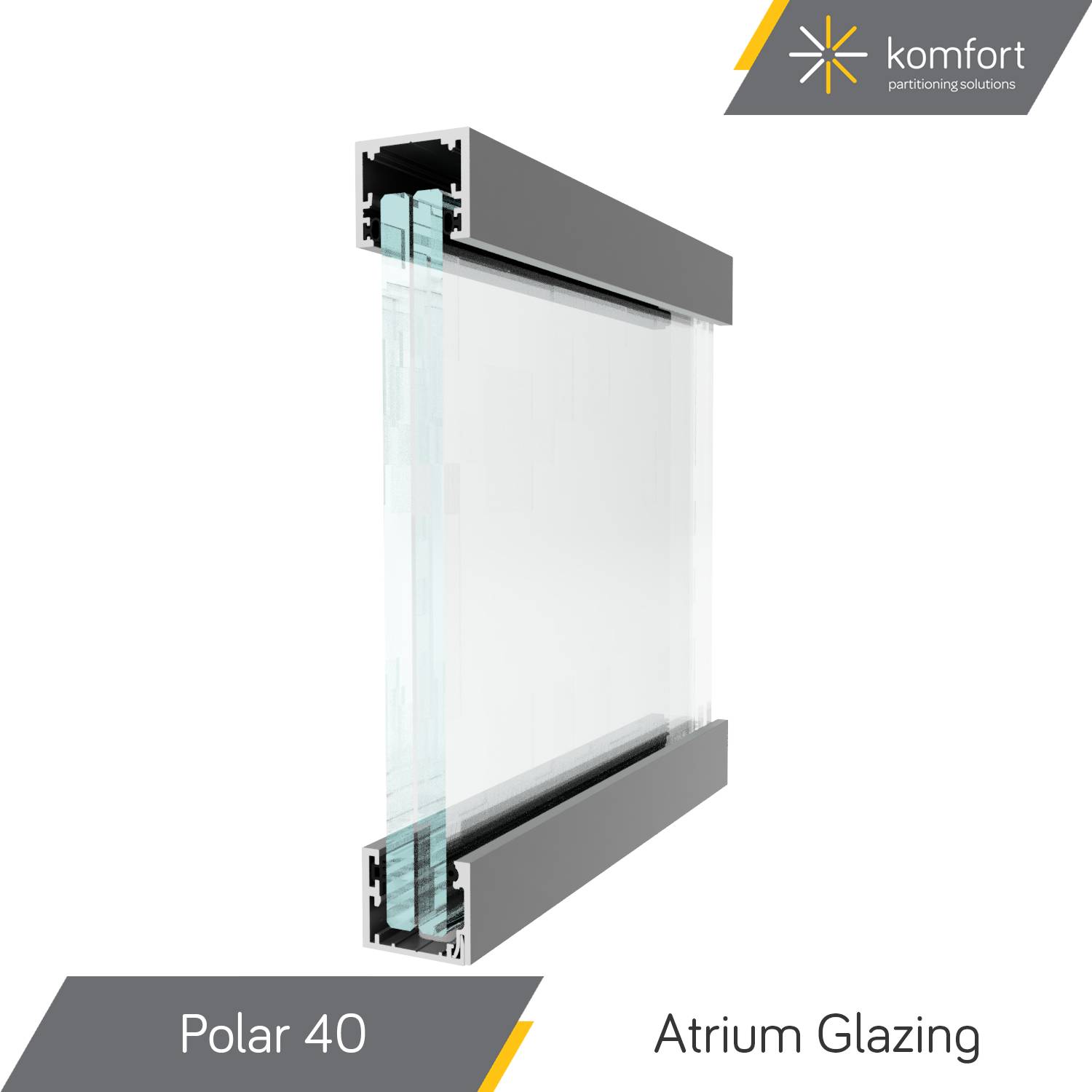 Komfort | Polar 40 | Single Glazed Guarding