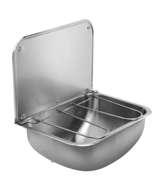 UG40 Wall Mounted Cleaners’ Sink - Stainless Steel Janitors Bucket Sink