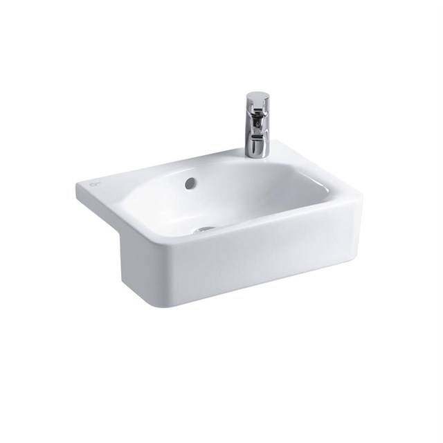 Concept Space Cube 50 cm Semi-Countertop Washbasin