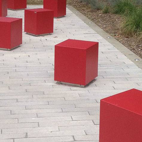 Cube Bollard