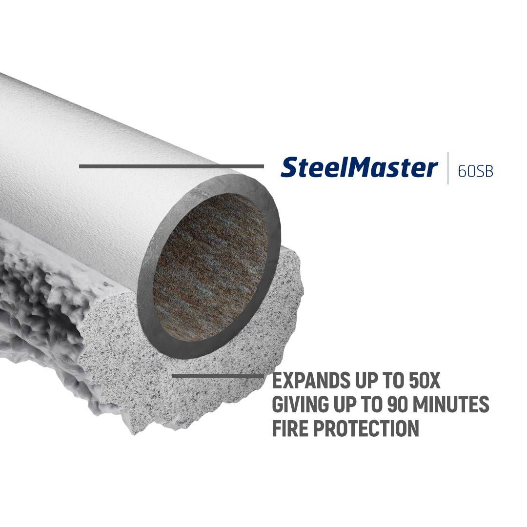 SteelMaster 60SB Protective intumescent coating