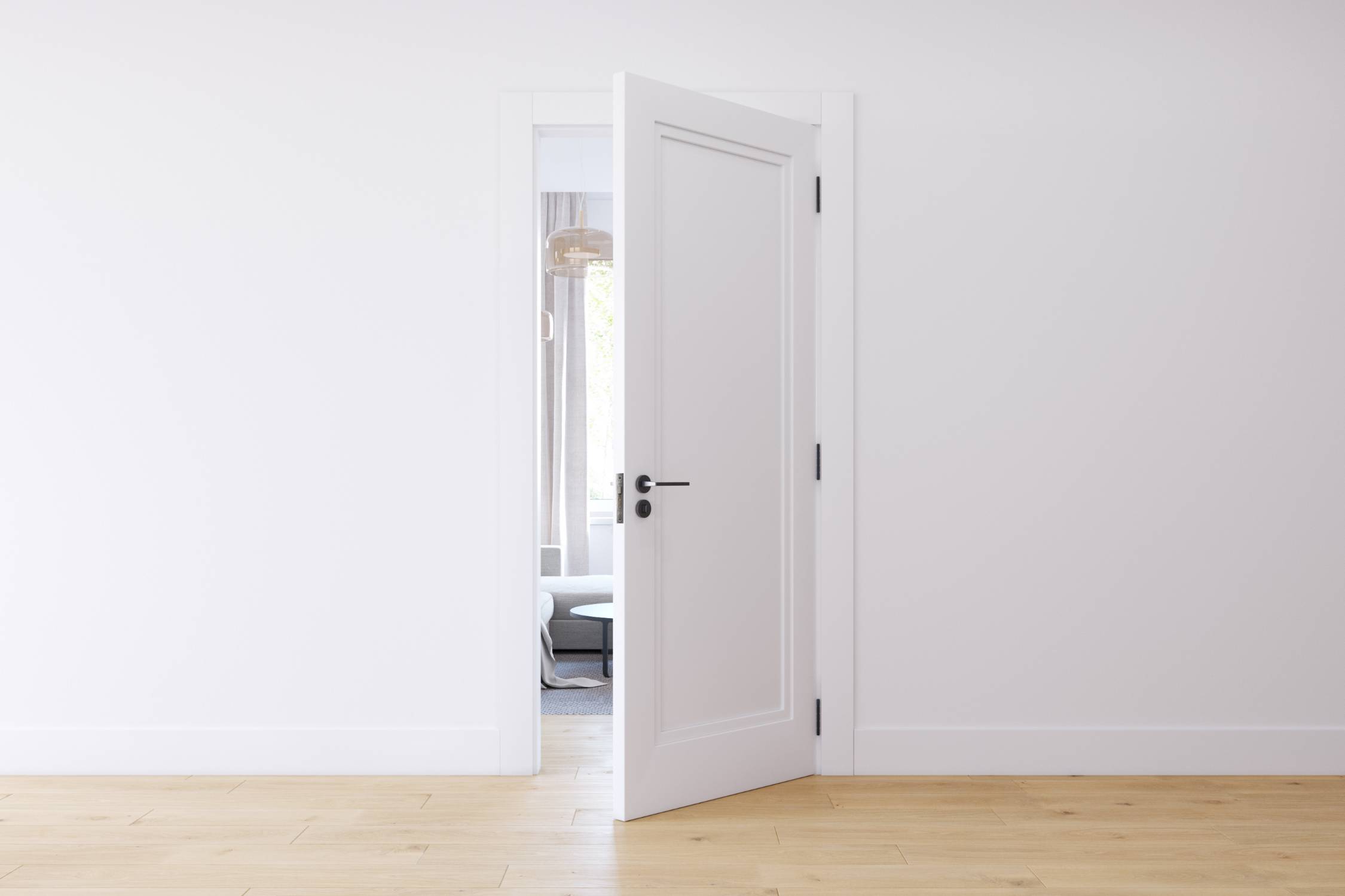  Seadec Trenton Primed Shaker Fire Door EI30 - Fire Door