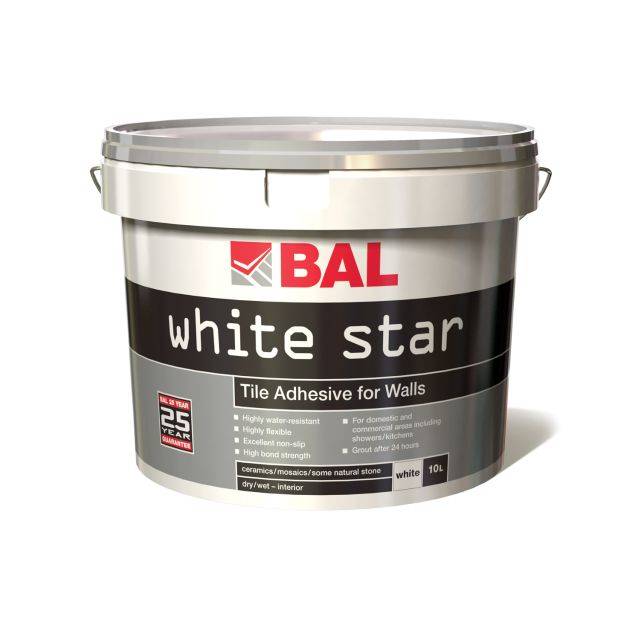 White Star Plus Tile adhesive Building Adhesives Ltd NBS BIM Library