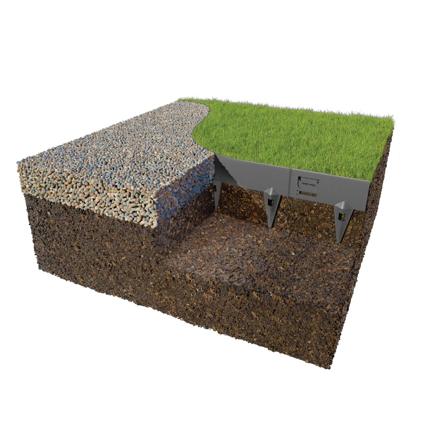 CORE EDGE - Steel edging 