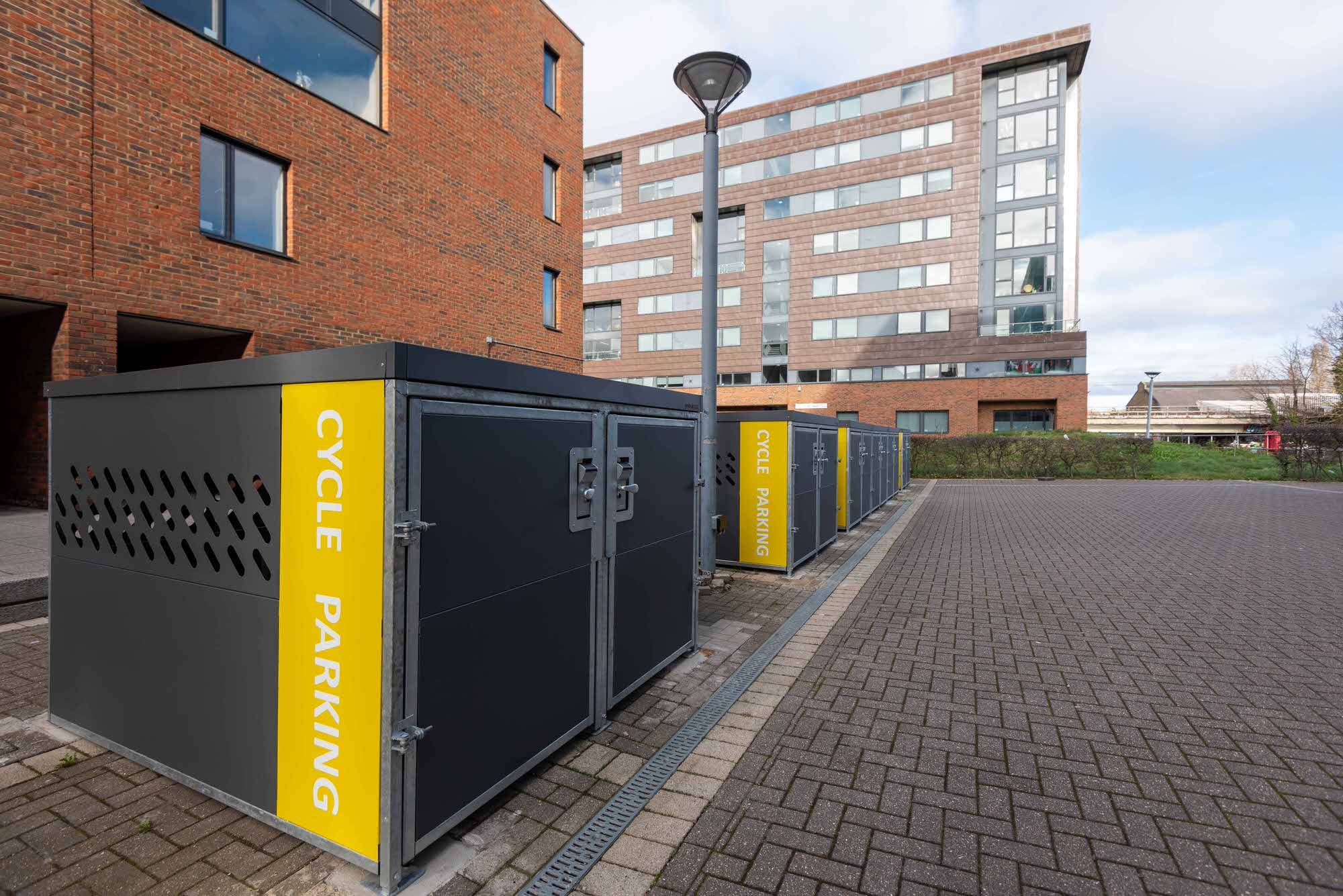 metroSTOR BIKE-S Street Cycle Storage Module