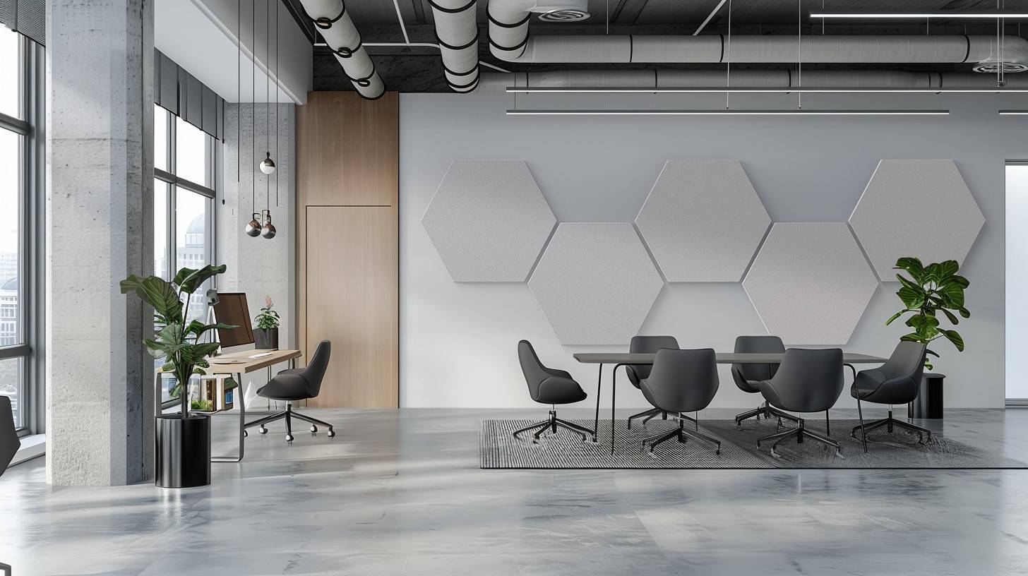 Sonify by Zentia – Sonify Wall Absorber (Hexagon) - Sound absorption panels