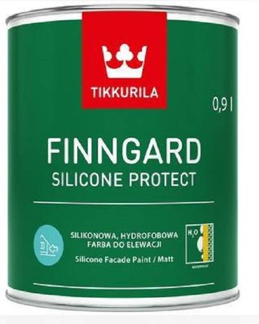 Finngard Silicone Protect - waterborne, smooth matt masonry paint