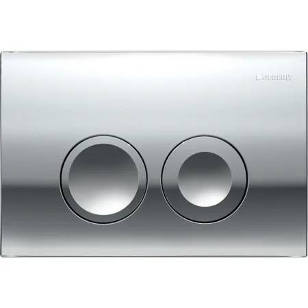 Geberit Delta25 Flush Plate For Dual Flush, Round