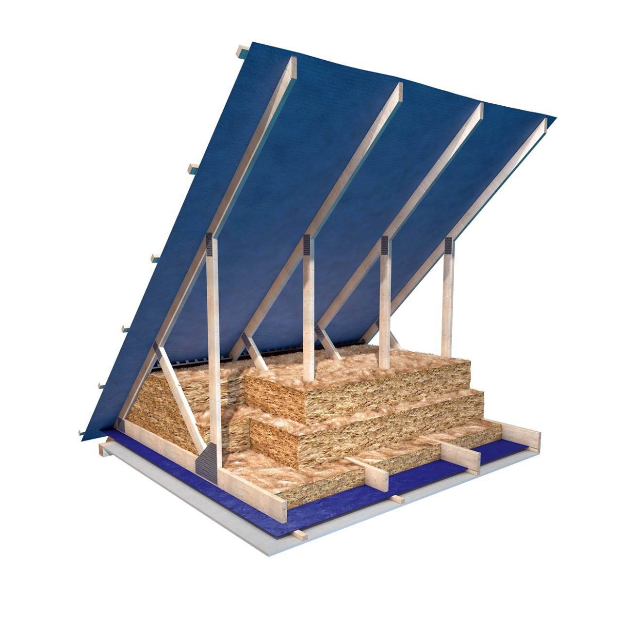 Knauf Insulation - Loft Roll 40 (Combi-cut) - Loft Floor Insulation