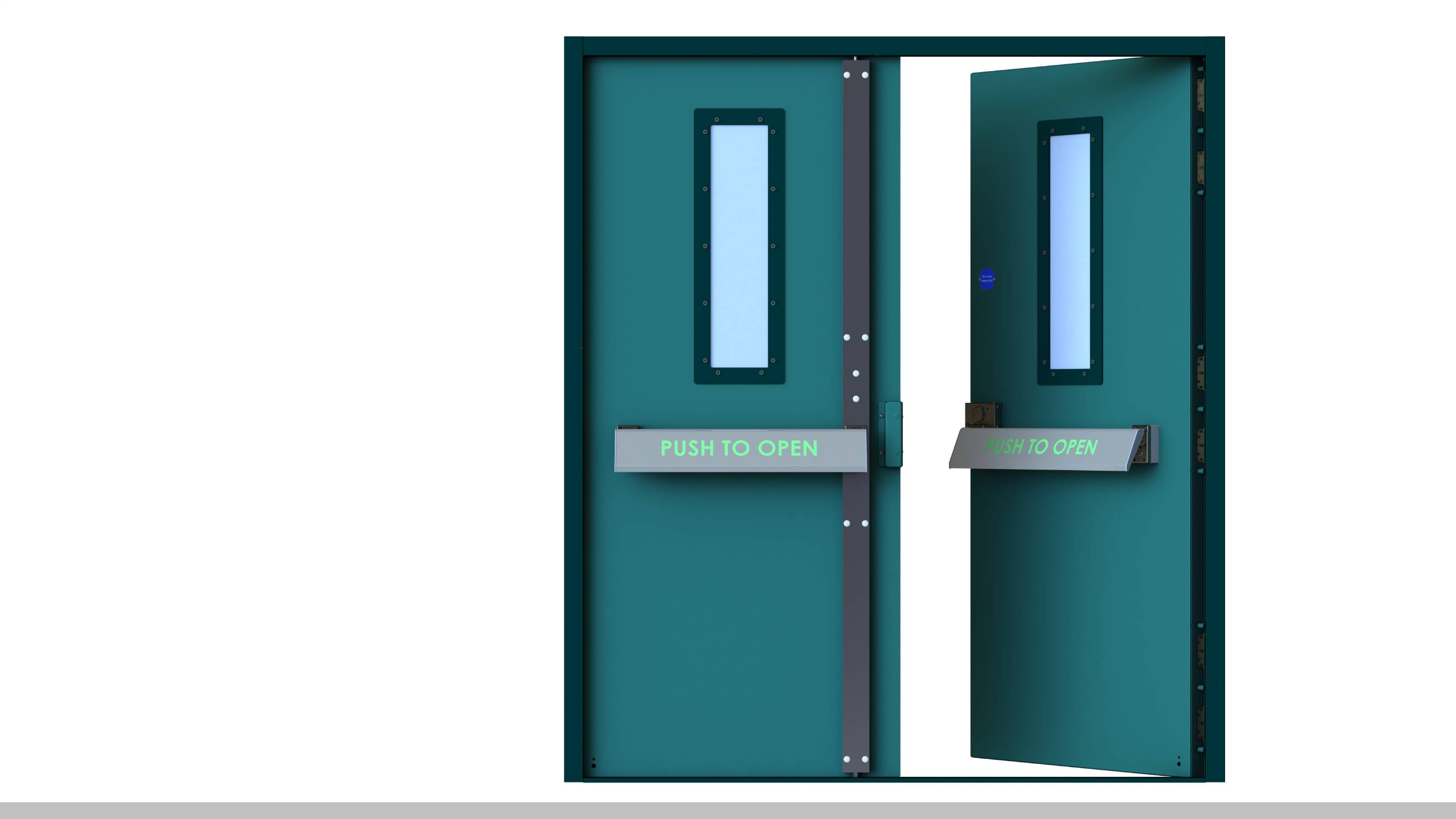 M2M2 Double Level 2 Security Door