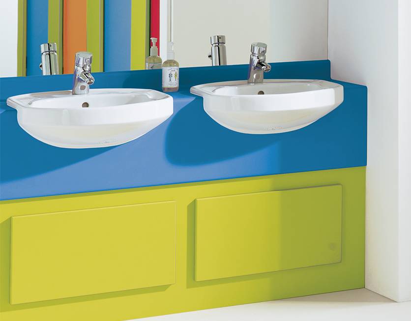 Vanities | HPL K1 Profile, Factory Plumbed