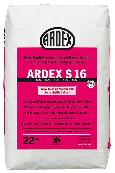 ARDEX S 16 Natural Stone Floor and Wall Tile Adhesive