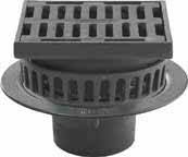 Harmer Plant Room Medium Sump Cast Iron Floor Outlet