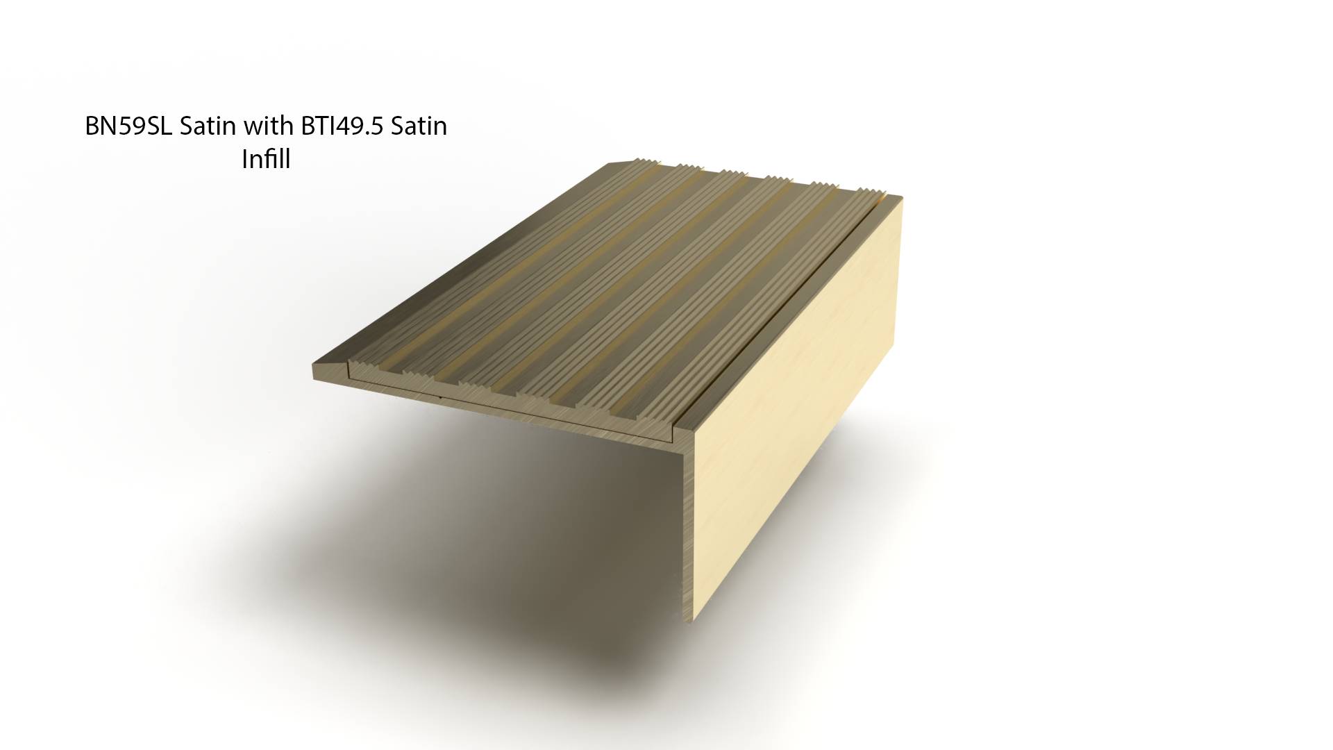 BN59SL Brass Stair Nosings - Stair Nosings