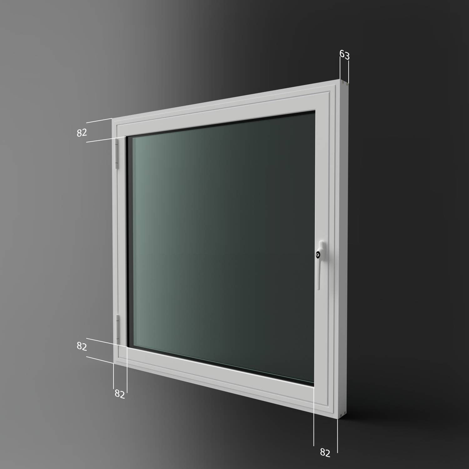 Heavy Duty Hinged Unit - Secondary Glazing Unit