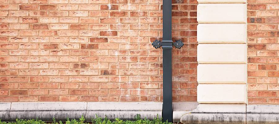 Cast Downpipe Brackets