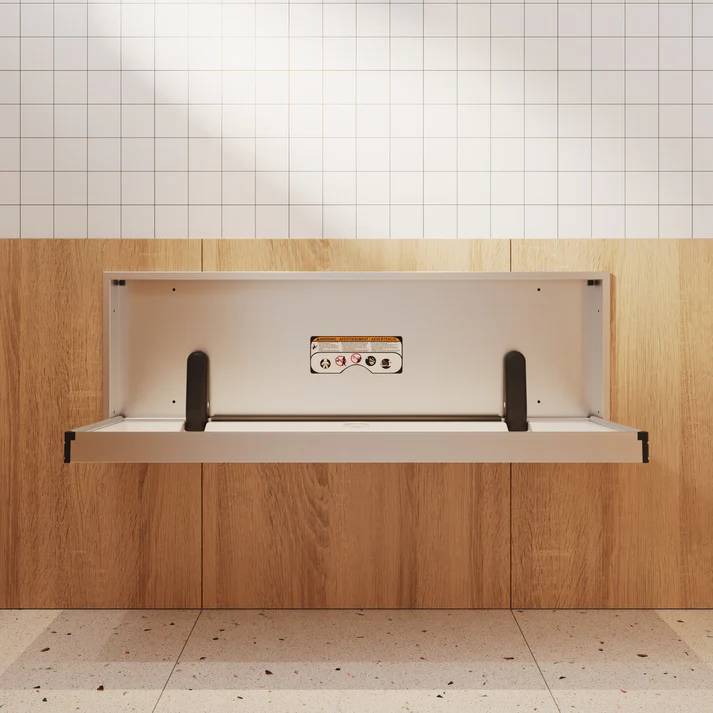 Solace Extended Length Special Needs Stainless Steel Changing Station