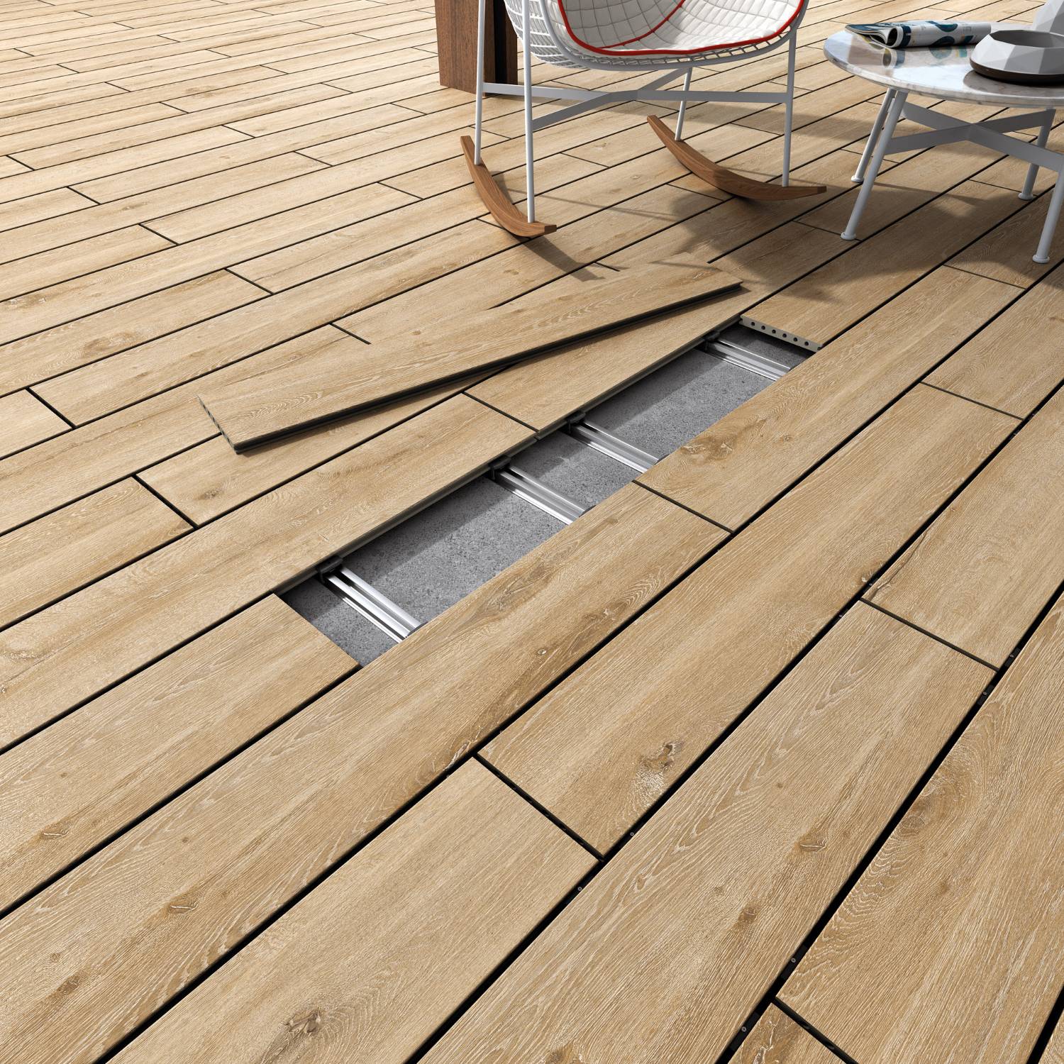 EXADECK - Ceramic Decking