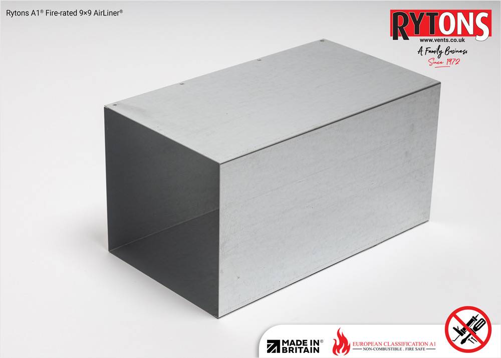 Rytons A1® Fire-rated 9 × 9 AirLiner®