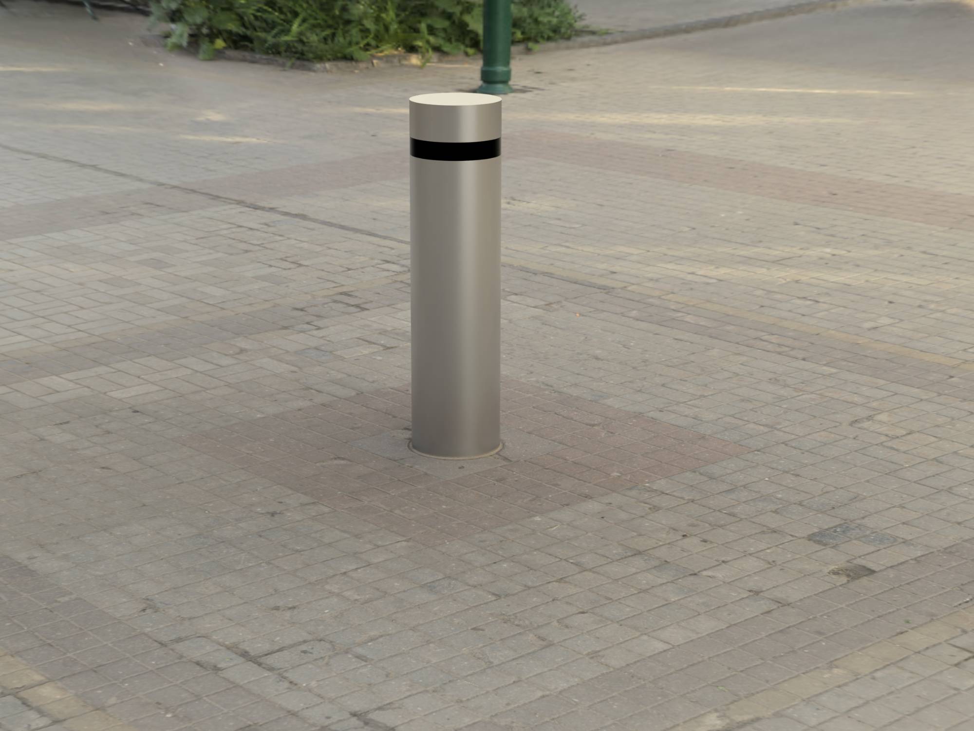 Townscape PAS 68 Bollard CT30 Shallow Mount N2/01 - Hostile Vehicle Mitigation Bollard