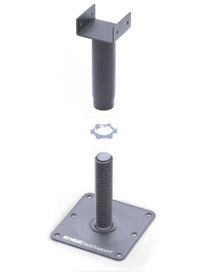 Non-Combustible Decking Support Pedestal - RD-FR