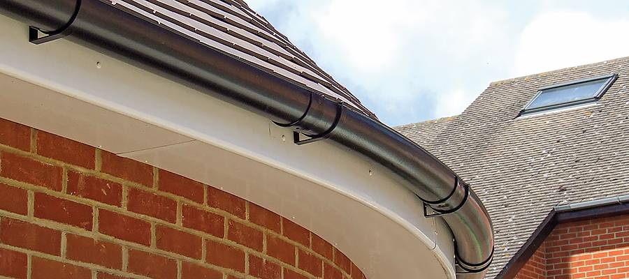 Beaded Deep Flow Gutters - Gutter System