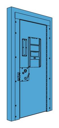 ASSA ABLOY Steel Cleanroom Single Door