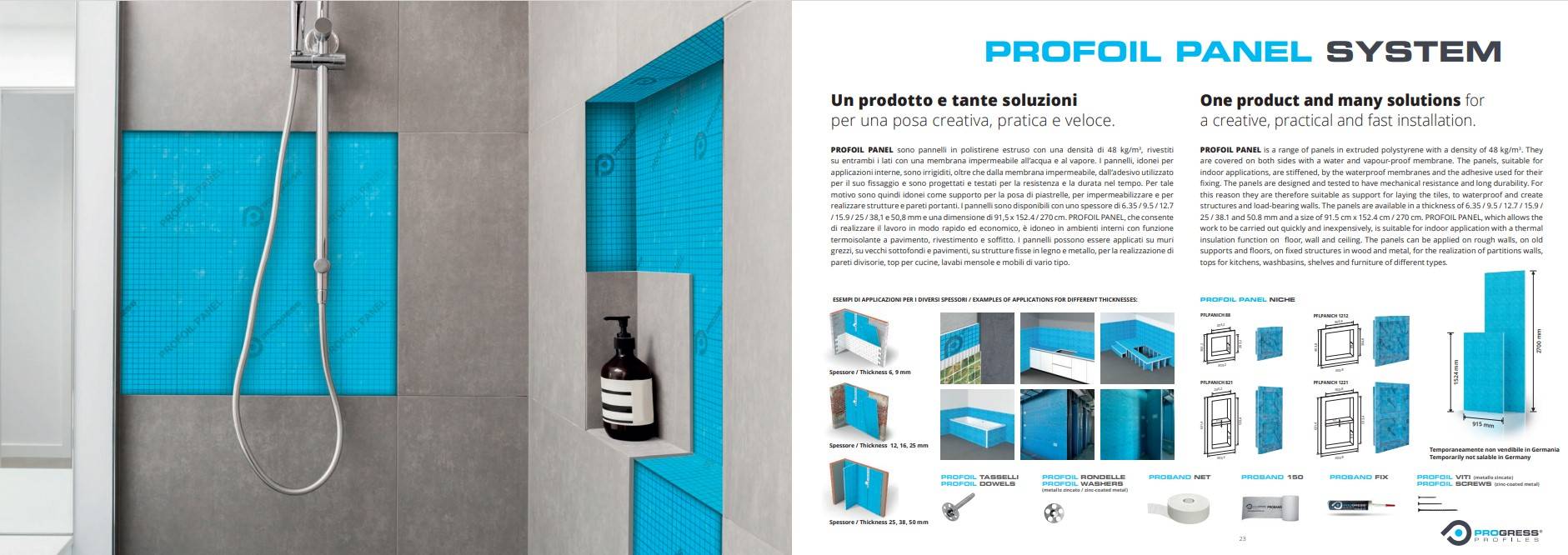PROFOIL PANEL - Tile Backer Board