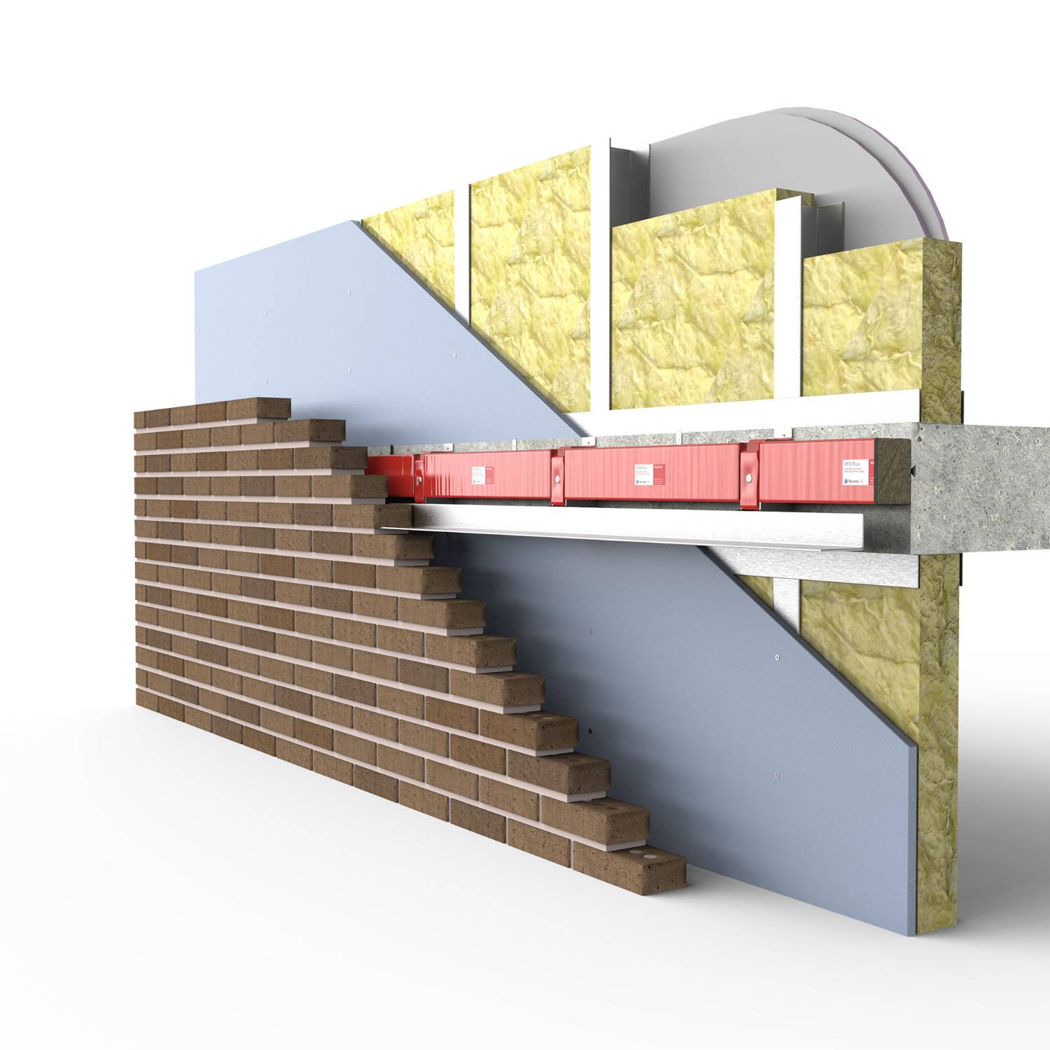 CavGuard MSC - Masonry support cover plate.