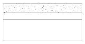 Precast concrete flags on aggregate laying course and type 1 sub base