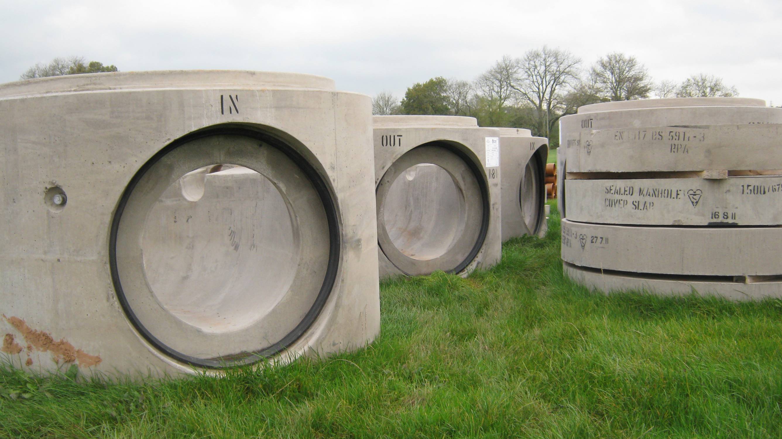 Sealed Manholes  - Below Ground Drainage